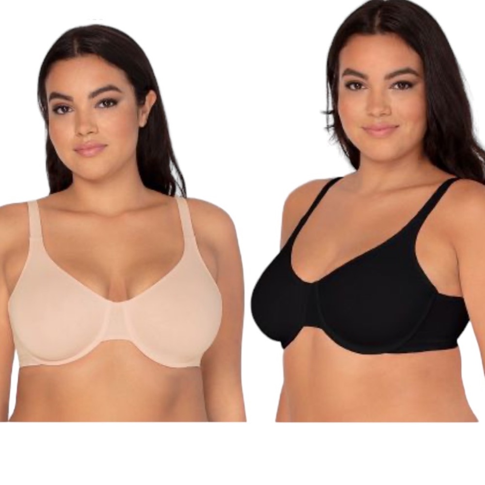 2-Pack Fruit of the Loom Cotton Stretch Extreme Comfort Bras